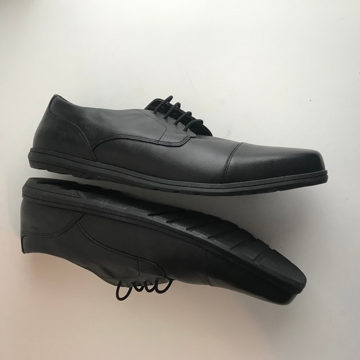 Birchbury Rockwell Black‎ Leather Barefoot Dress Shoe Birchbury Canada - Minimalist barefoot minimalist shoes main image 3