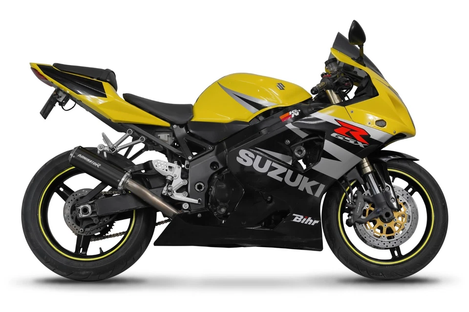 Silenciador de escape GSXR 750 K1-K5 2001-2005 GP BLACK DOMINATOR Foto 4 de 4