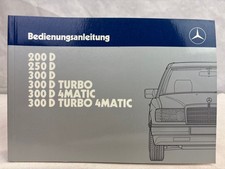 Mercedes-Benz 200 D, 250 D, 300 D, 300 D Turbo, 300 D 4Matik, 300 D Turbo 4Matic
