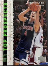 2003-04 Upper Deck Top Prospects Luke Walton #39 Arizona ROOKIE Card!. rookie card picture