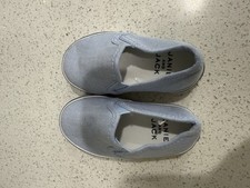 New Never Worn Janie And Jack Slip On Sneakers, Two Pairs, Size 5