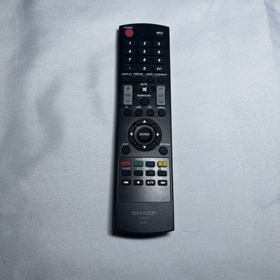Original Sharp LCD TV Universal Remote Control GJ221 Tested Working