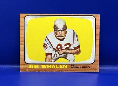 1966 Topps #14 Jim Whalen Patriots Boston College