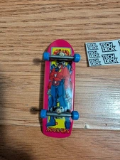 Tech Deck Hook Ups Rare Anime Robot Mecha Fingerboard Vintage Skateboard Graphic