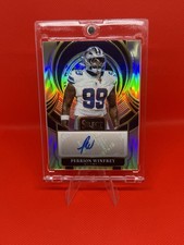 PERRION WINFREY 2025 Panini Select Signatures Prizm Autograph Cowboys #SIP-PWY