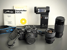 Minolta X-700 Analoge Foto Kamera + 3 Objekti...