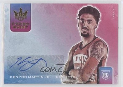 2020-21 Panini Court Kings Fresh Paint 4/75 Kenyon Martin Jr #FP-KMJ Auto y9f