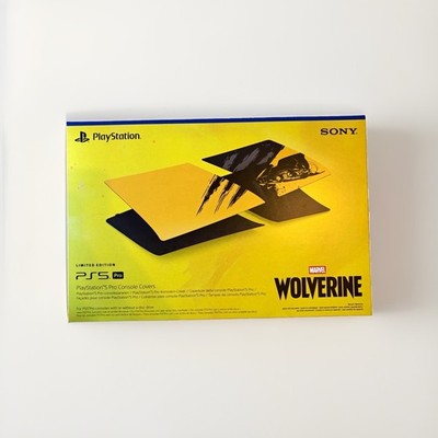 Sony PS5 Pro Cover Marvel's Wolverine Battle Yellow Limited Edition | Lieferbar 