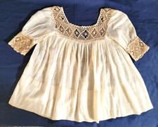 Baby Dress Christening Baptism Gown Antique Vintage Infant Toddler Nightgown