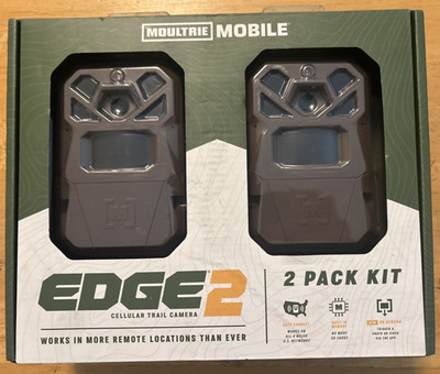 Moultrie Mobile Edge 2 36MP Cellular Trail Camera 2 Pack (MMC-14124)... FREE S&H