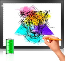 Rechargeable Light Tracing Box, Ultra-Thin Adjustable Battery Powered