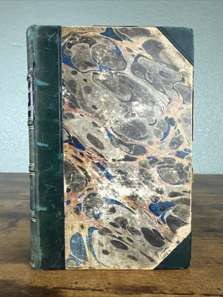 ANTIQUE 1865 GERMAN BOOK: NATHAN DER WEISE BY GOTTHOLD E. LESSING~HUMANIST DRAMA - Image 2 of 4