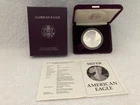US Mint 1987 S American Eagle 1 oz .999 Silver Proof Coin - Free Shipping