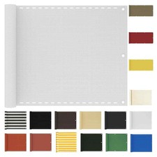 Balcony Screen HDPE Outdoor Garden Protective Fence Privacy Sunshade vidaXL