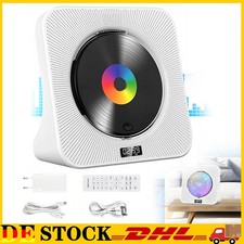 CD Player mit Bluetooth Lautsprecher Fernbedi...