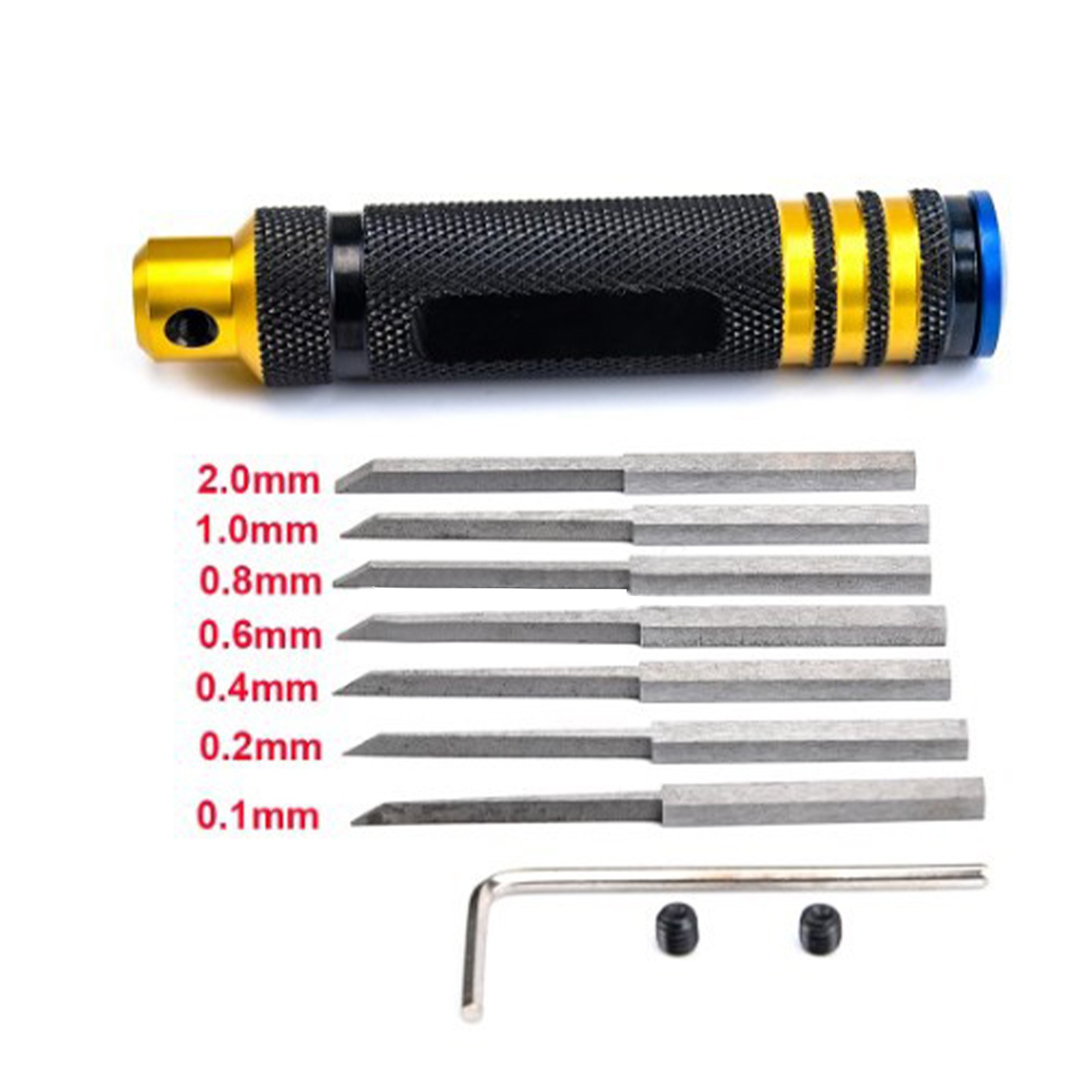 7 in 1 Prime Model Scriber Resin Carved Scribe Line Chisel Hobby Cutting Tool
