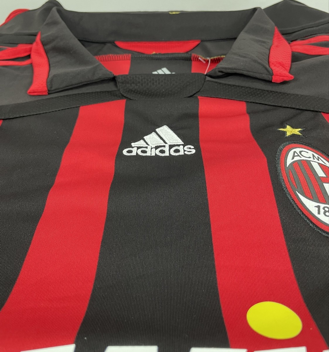 ウェア adidas AC milan 07/08 kaka  kit 00s AC MILAN 2007/2008 HOME FOOTBALL SHIRT #22 KAKA SIGNED