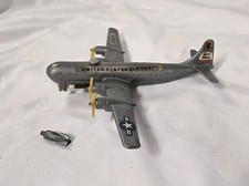 THOMAS TOY 1950s MILITARY B-29 USAF AIRPLANE WWII ORIGINAL ATOM BOMB RELEASE