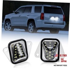 LED License Plate Lights Tag Lamp Assembly for Chevy Suburban Tahoe GMC Yukon