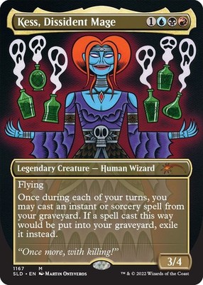 Kess, Dissident Mage (Secret Lair Promo) NM  MTG NICE!!!