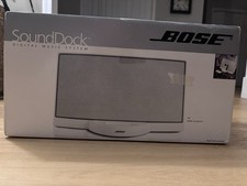 Bose SoundDock Digital Music System White iPod Dock w/ Remote - Tested