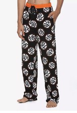 Dragon Ball Z Goku Pajama Sleep Pants - Size Medium 32-34 - Color Black