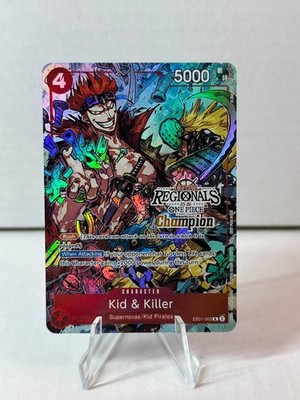 One Piece TCG   Kid & Killer EB01-003   Champion-Promo  ENG/NM