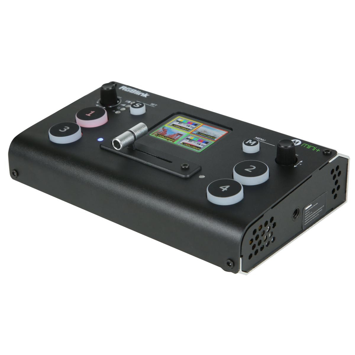 RGBlink Mini+ 4-Channel HDMI Live Streaming Production Switcher with DSK and PTZ