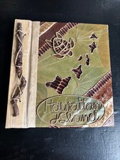 Hawaiian Island Handmade Photo Album Scrapbook Tropical Decor Blank Journal