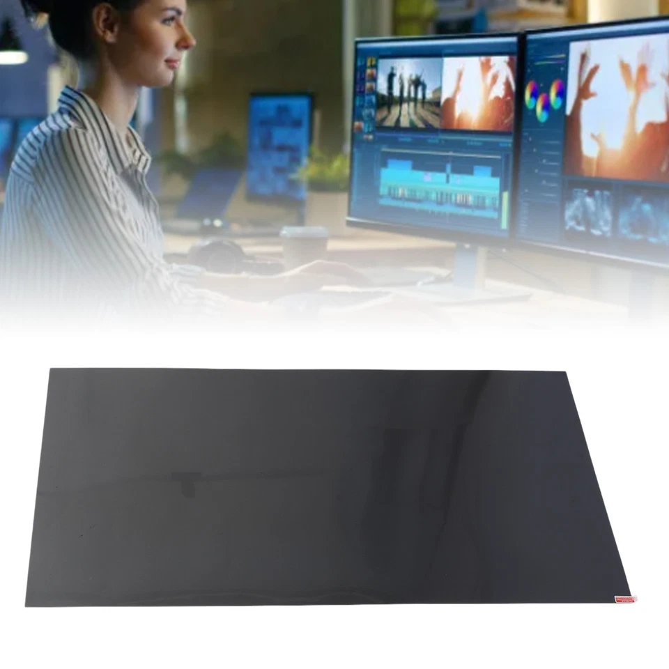 Blue Light Blocking Screen Protector 32 Inch 16:9 Computer Screen Protector Film - Image 2 of 4