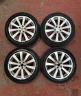 SUBARU IMPREZA MK3 17 GENUINE ALLOY WHEELS  TYRES A653MOLD 7J ET55 205 50 R17