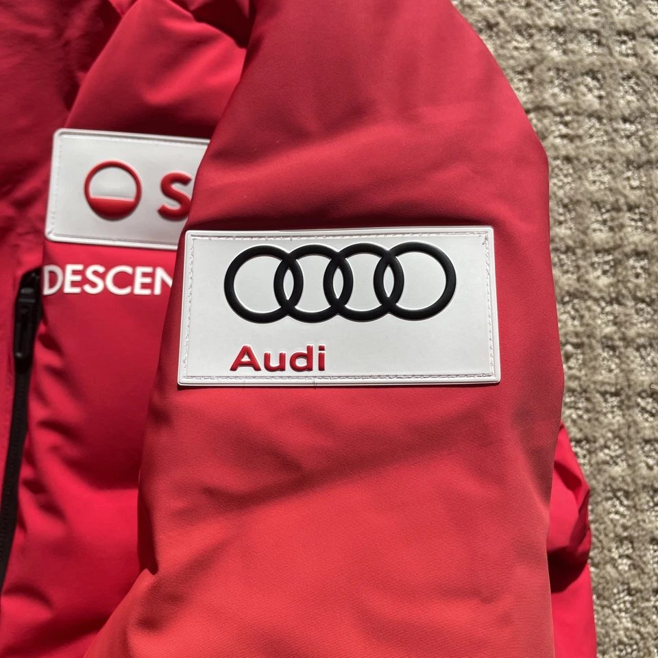 DESCENTE Swiss Ski Team S.I.O. Down Ski Jacket, MEN’s Large, NWT, DWMYGK21 - Image 4 of 4