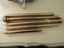 BATHROOM CURTAIN ROD 72" GOLD COLOR