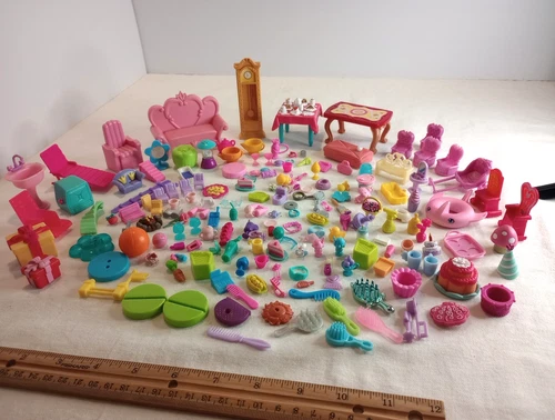 Huge Lot Polly Pocket Some Vintage Accessories Y2k Barbie Mattel