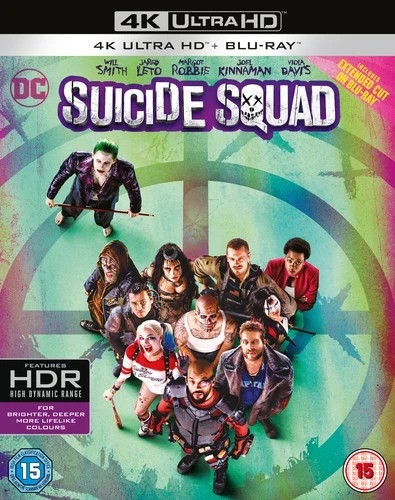 Suicide Squad -4K Ultra HD + Blu-ray -  (2016)  ***NEW***