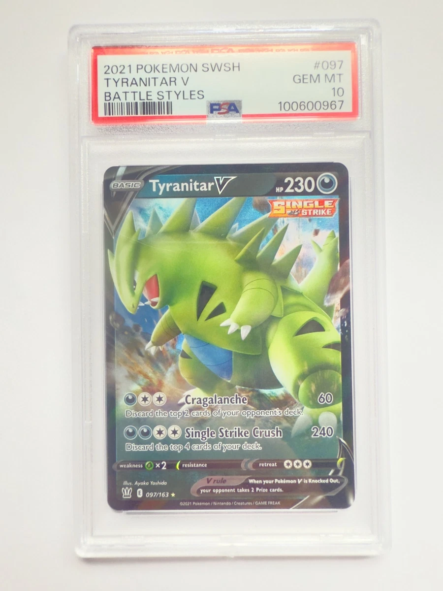 Tyranitar V Pokémon TCG Cards for sale | eBay