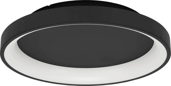 Eglo Led Deckenleuchte Loretello Schwarz Ø 35 Cm Tageslichtweiß Deckenlampen &-image