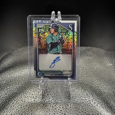 2024 Bowman Chrome Luis Suisbel Diamond Refractor Auto 027/100