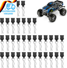 36 Stück RC Karosserie Clips, Edelstahl Körper Shell Pins Für RC Autos Ersatztei