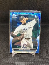 2023 Bowman Draft Sapphire Edition #BDC-10 Emmett Olson