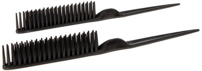 3 Row Styling Comb For Detangling, Defining And Separating Curls Small, Black