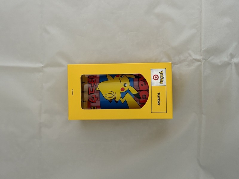 Pokémon Pickachu Tumbler TARGET X POKEMON COLLAB RARE