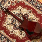 Red Electric Guitar Gold Part HSH Pickup Quilted Maple Top Maple Neck 12 Strings