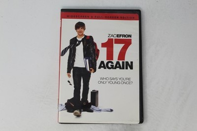 17 Again DVD Zac Efron Matthew Perry Leslie Mann