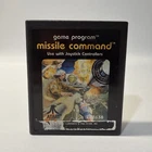 Missile Command Atari 2600 Atari Arcade Defense Shooter Cartridge Game Retro