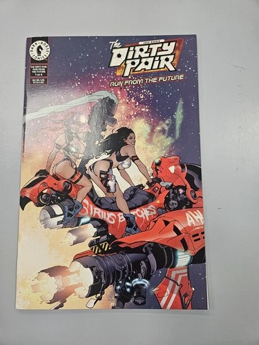 Dirty Pair Run From The Future #1 (Dark Horse Comics, 2000) Adam Hughes Variant