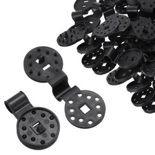 52 Pcs Shade Cloth Clips, Medium Plastic Lock Grip Sun Shade Fixing Clip for ...