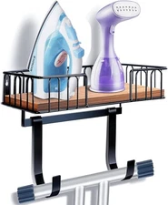 Ironing Board Hanger Metal Wall Mount Iron and Ironing Board Holder