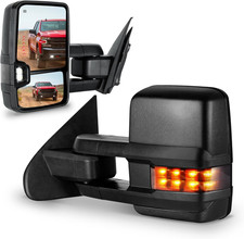 2014-18 Silverado 1500 2015-19 2500HD 3500HD Towing Mirrors  Compatible Replaceme