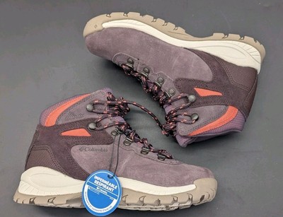 Columbia Women Newton Ridge Plus WP Amped Hiking Boots Timber Size 5 BL4552-204